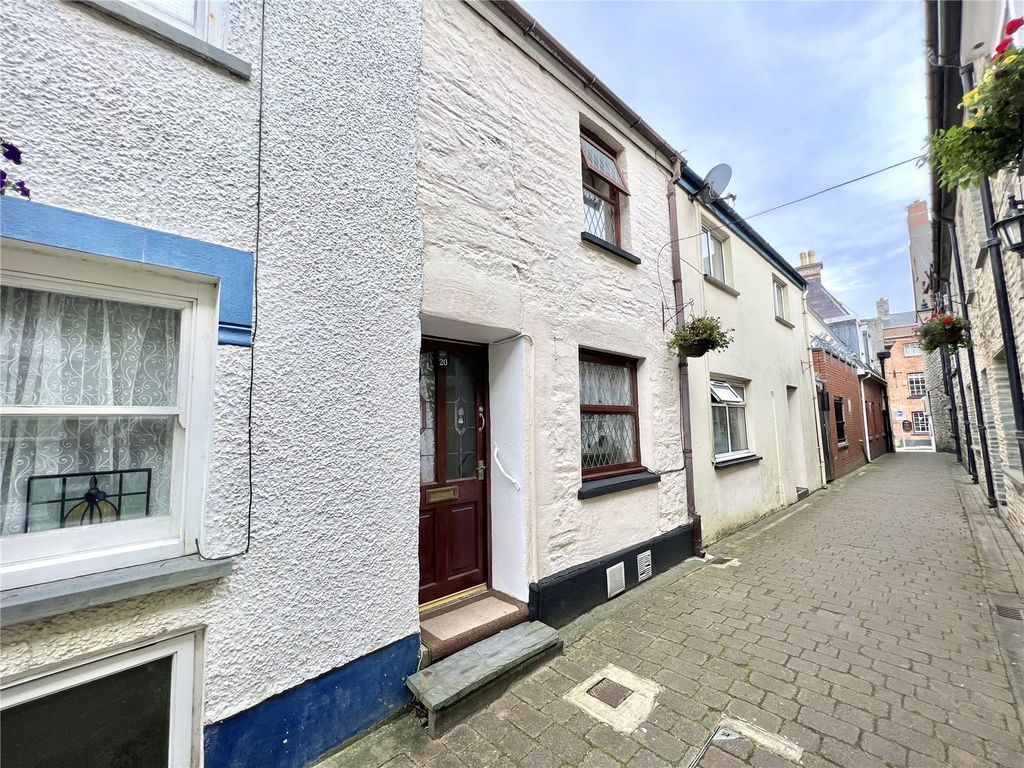2 bed terraced house for sale in Ebens Lane, Cardigan, Ceredigion SA43, £65,000