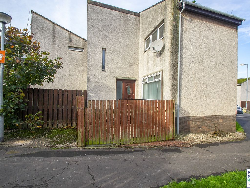 2 bed end terrace house for sale in Newton Walk, Kilmarnock KA1, £64,995