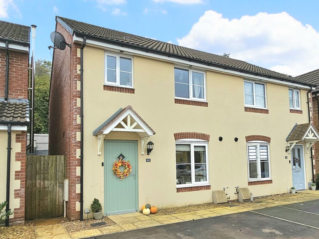 3 bed semi-detached house for sale in Bailey Crescent, Langstone NP18, £225,000