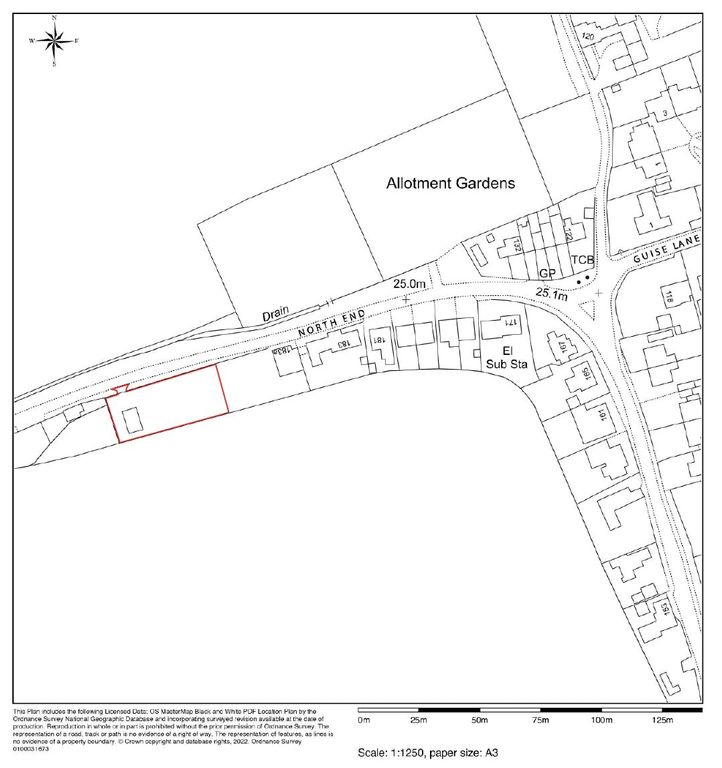 Land for sale in North End, Bassingbourn, Royston, Cambridgeshire SG8, £250,000
