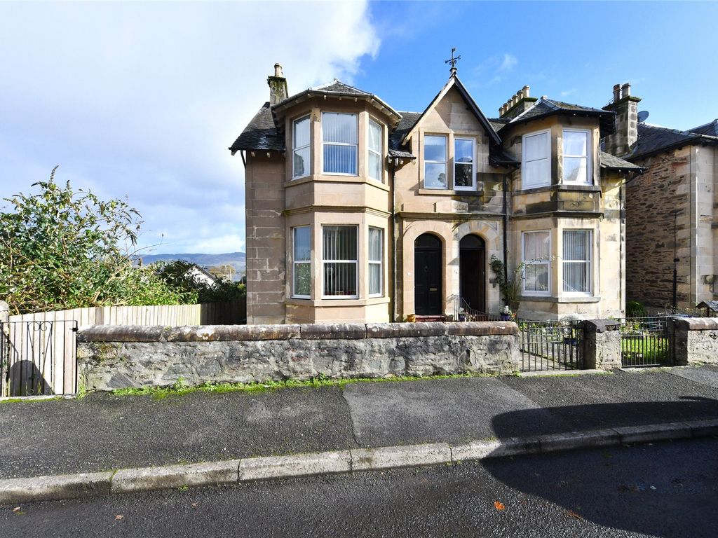 4 bed semi-detached house for sale in High Road, Port Bannatyne, Isle Of Bute, Argyll And Bute PA20, £220,000
