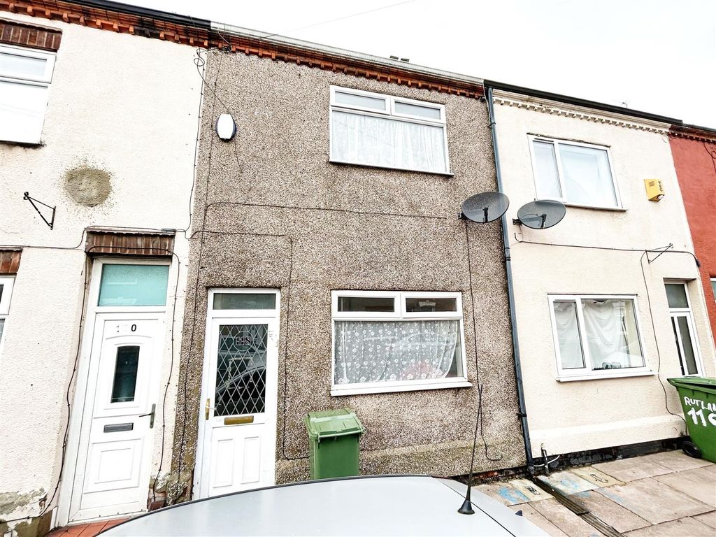 3 bed terraced house for sale in Rutland Street, Grimsby DN32, £48,000
