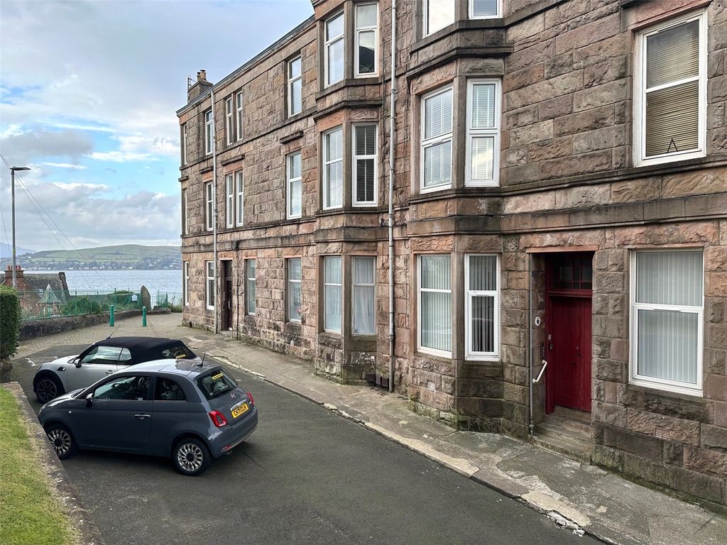 1 bed flat for sale in Castle Gardens, Gourock, Inverclyde PA19, £68,000