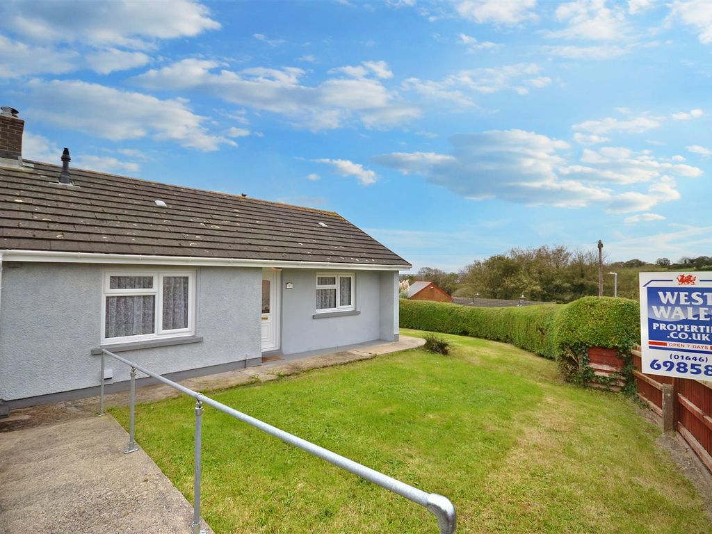 2 bed semi-detached bungalow for sale in Vale Road, Neyland, Milford Haven SA73, £130,000