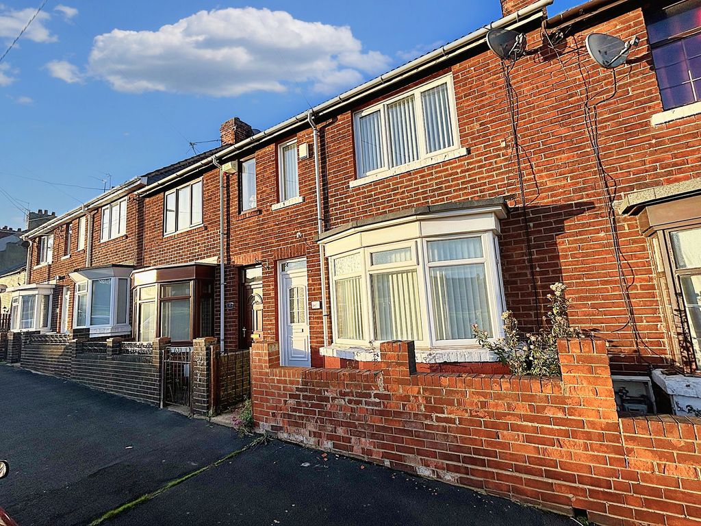 2 bed terraced house for sale in School Street, Easington Colliery, Peterlee SR8, £48,000