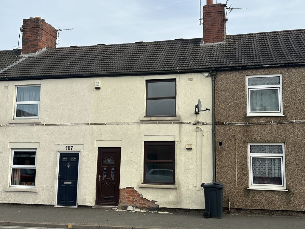 2 bed terraced house for sale in Nottingham Road, Somercotes DE55, £84,950