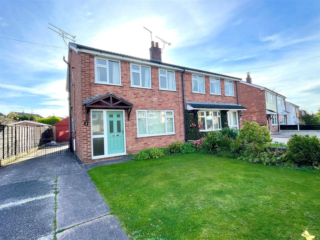 3 bed semi-detached house for sale in Marriott Road, Sandbach CW11, £200,000