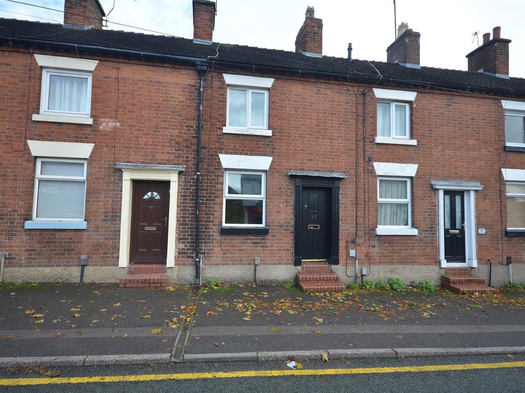 2 bed terraced house for sale in Oulton Road, Stone ST15, £140,000