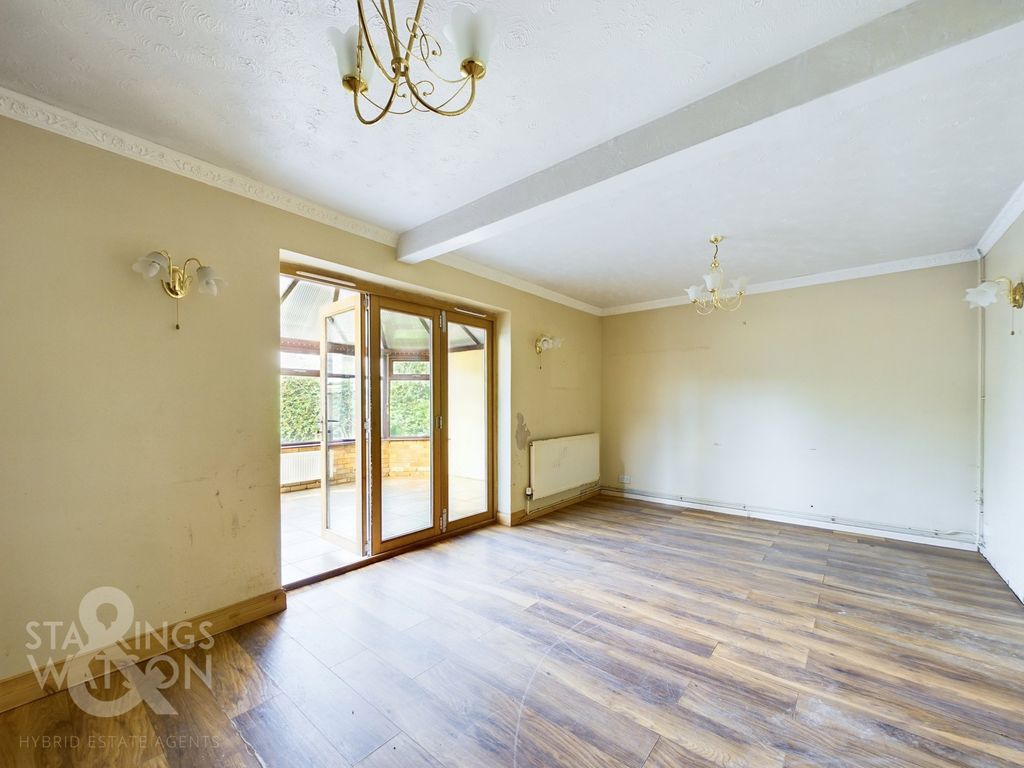 3 bed property for sale in Lockhart Road, Ellingham, Bungay NR35, £225,000