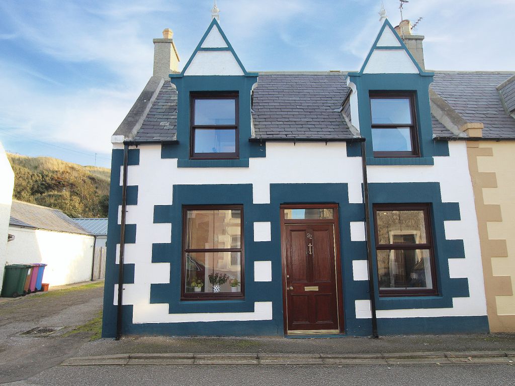 3 bed semi-detached house for sale in Commercial Street, Findochty AB56, £140,000