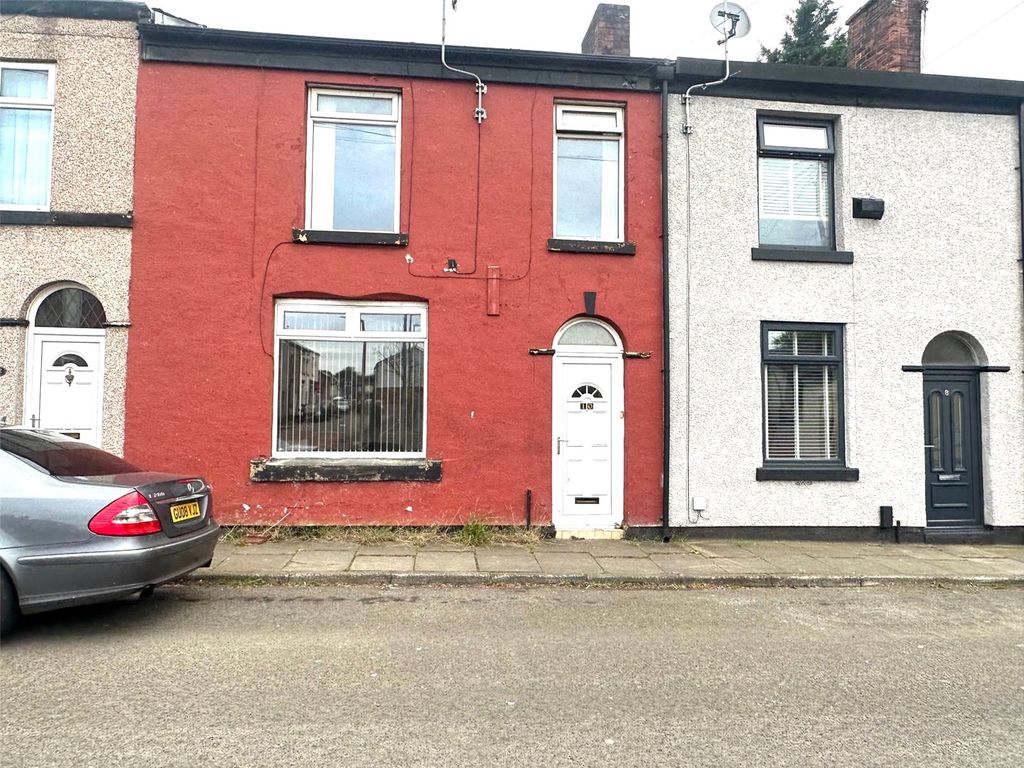 3 bed terraced house for sale in Robert Street, Radcliffe, Manchester, Greater Manchester M26, £110,000