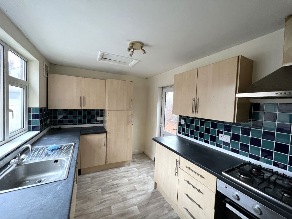 3 bed terraced house for sale in Wellington Road, Edlington, Doncaster DN12, £65,000