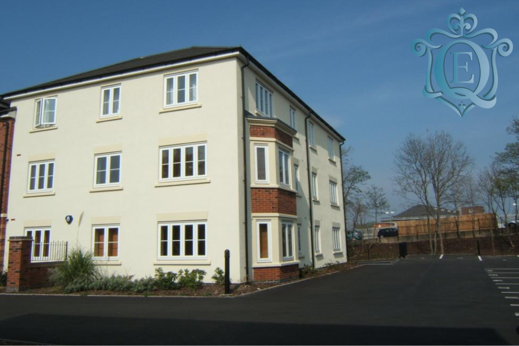 2 bed flat for sale in Hollins Drive, Stafford ST16, £115,000