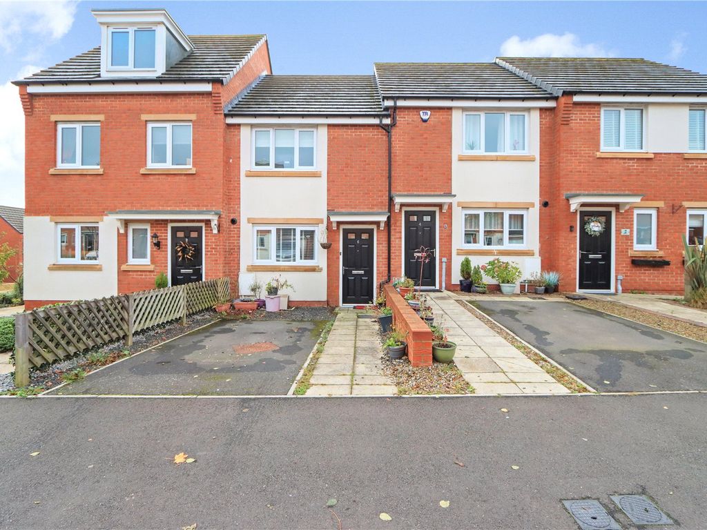 2 bed terraced house for sale in Vallum Place, Throckley, Newcastle Upon Tyne, Tyne And Wear NE15, £128,500