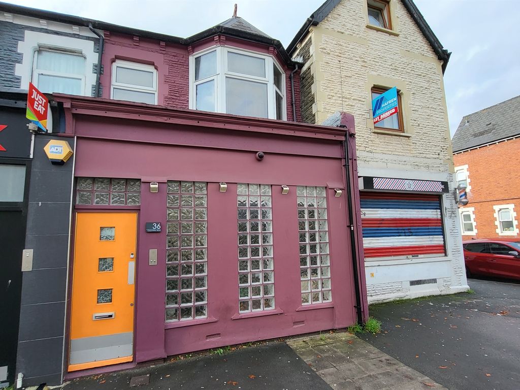 4 bed terraced house for sale in Corporation Road, Cardiff CF11, £285,000