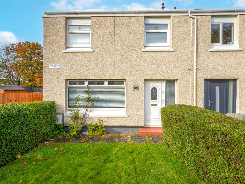 3 bed end terrace house for sale in Helmsdale Court, Cambuslang G72, £135,000