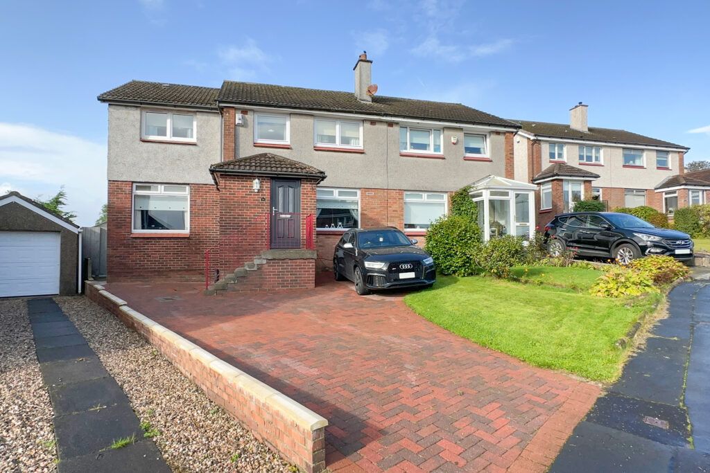 5 bed semi-detached house for sale in Mirren Drive, Duntocher, Clydebank G81, £249,000