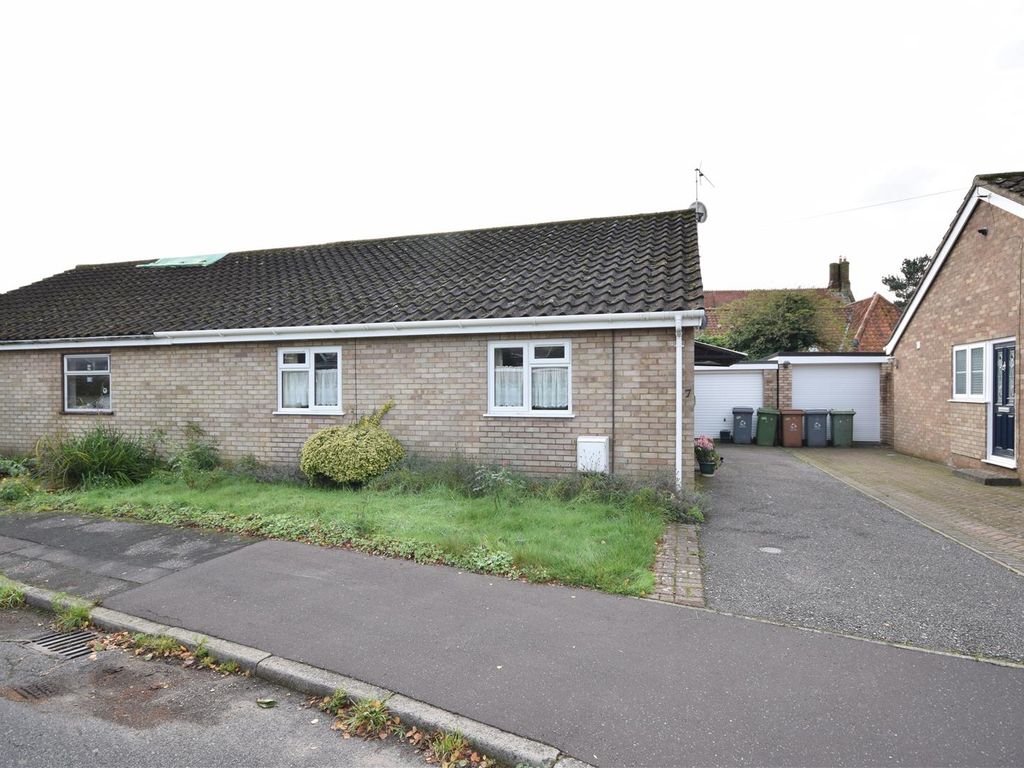2 bed semi-detached bungalow for sale in The Paddocks, Old Catton, Norwich NR6, £230,000