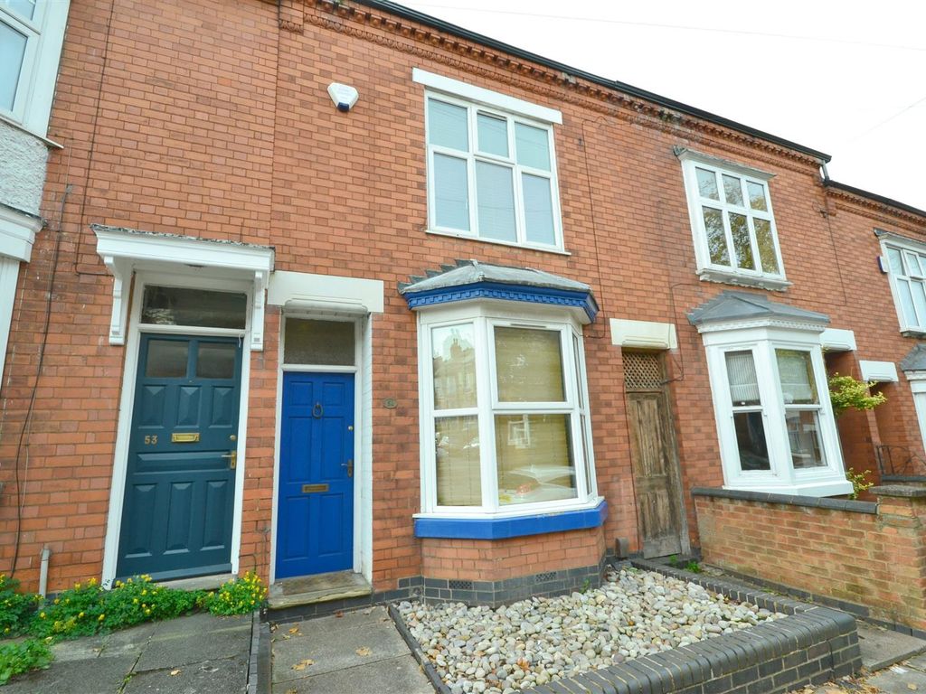 3 bed terraced house for sale in Lorne Road, Clarendon Park, Leicester LE2, £300,000