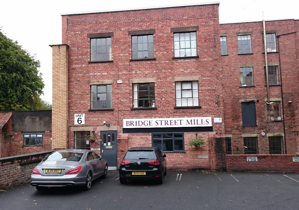 Office to let in Bridge Street Mills, Maccesfield SK11, £11,200 pa