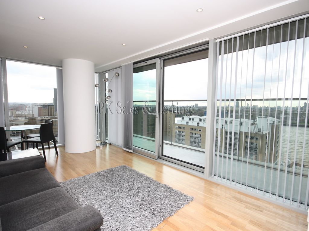 1 bed flat to rent in Marsh Wall, Canary Wharf E14, £2,225 pcm