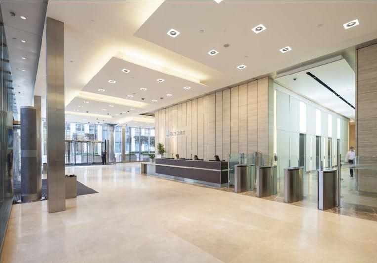 Office to let in 20 Churchill Place, London E14, £453,603 pa