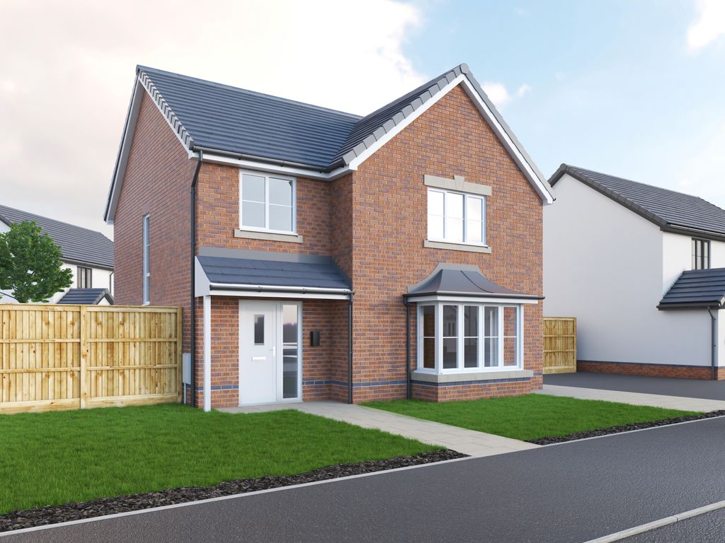 New home, 4 bed detached house for sale in The Llanmaes, Hawtin Meadows, Pontllanfraith, Blackwood, Caerphilly NP12, £366,995