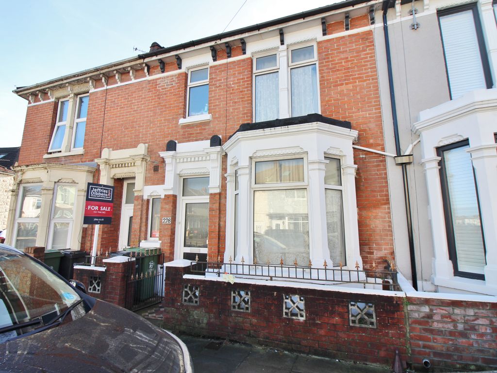 3 bed terraced house for sale in Powerscourt Road, Portsmouth PO2, £279,995