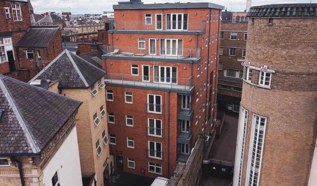 2 bed shared accommodation to rent in Nelson Court, Rutland Street, Leicester LE1, £628 pcm