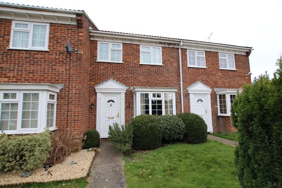 3 bed terraced house to rent in Arethusa Way, Bisley, Woking GU24, £1,250 pcm