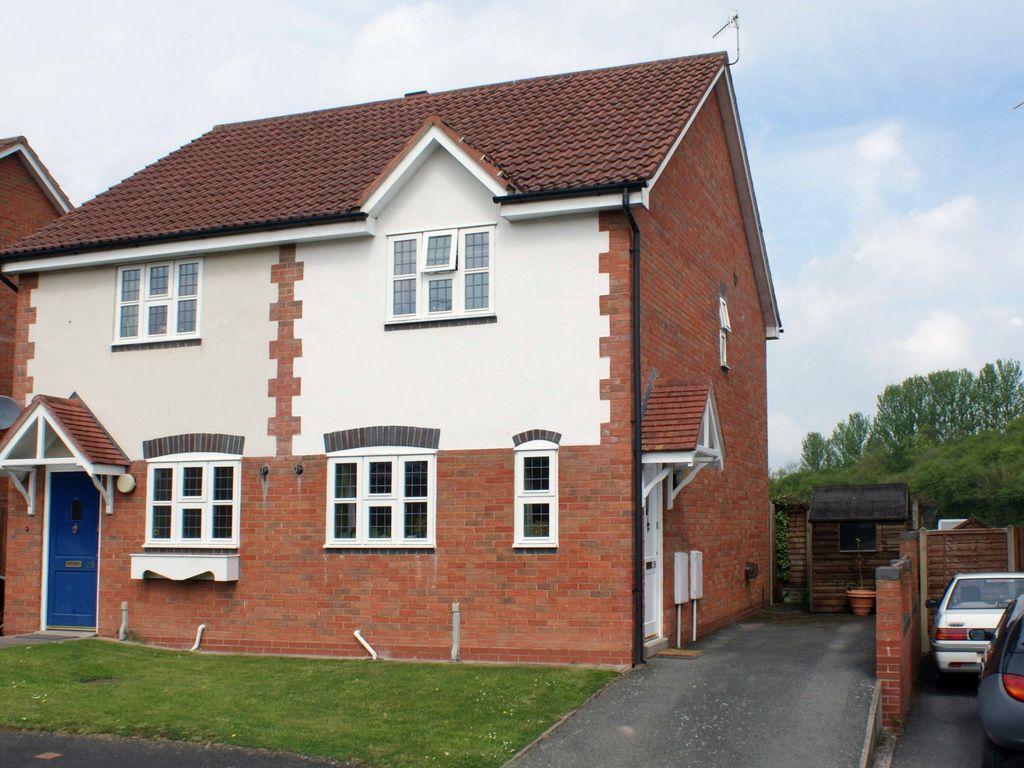 2 bed semi-detached house for sale in Mill Meadow, Tenbury Wells WR15, £190,000