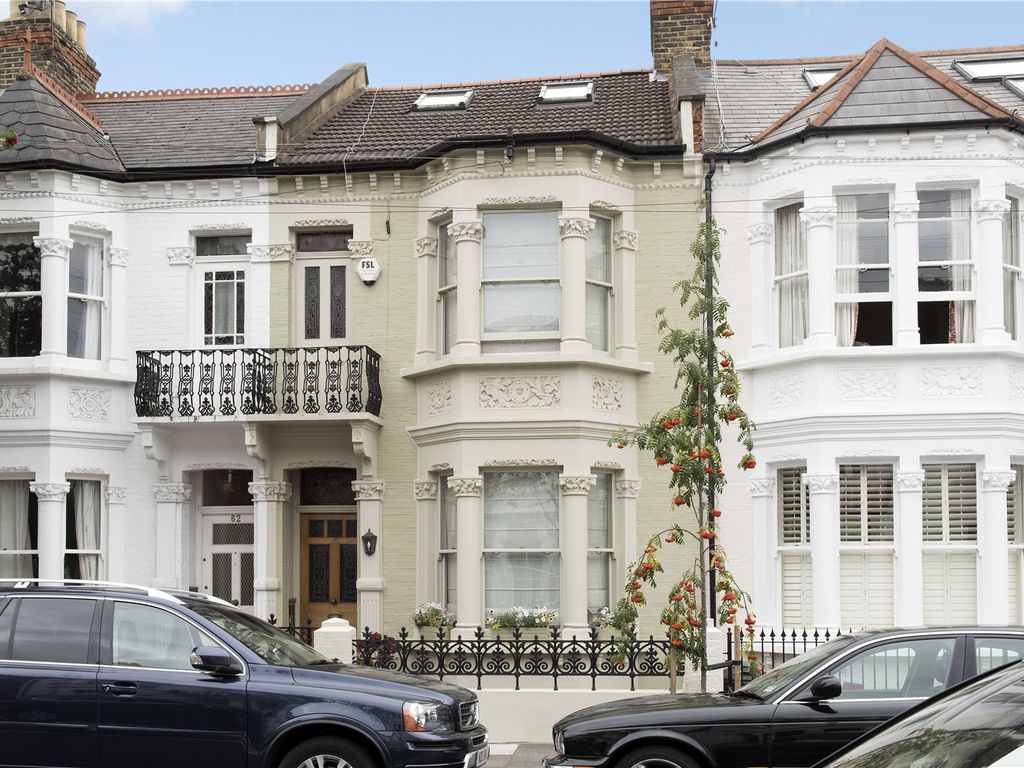 5 bed terraced house for sale in Winchendon Road, Fulham, London SW6, £2,750,000