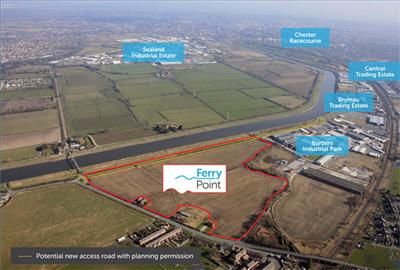 Land for sale in Ferry Point, Saltney Ferry Road, Saltney CH4, Saltney,, £1,500,000