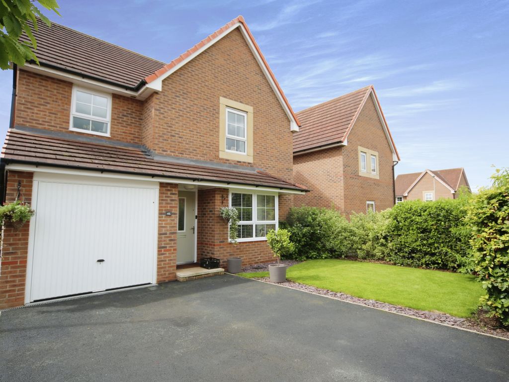 4 bed detached house for sale in Halliwell Court, Elworth, Sandbach CW11, £360,000