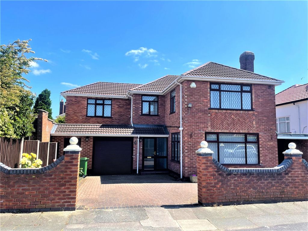 4 bed detached house for sale in Fawley Road, Calderstones, Liverpool L18, £600,000