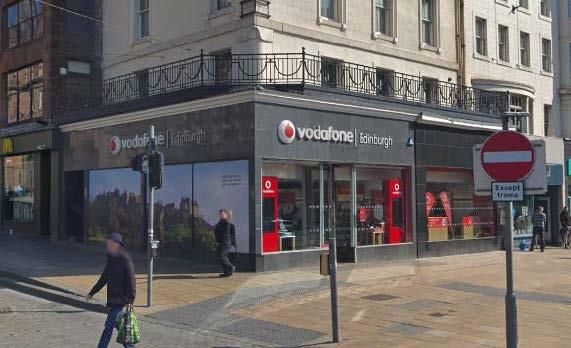 Retail premises to let in Princes Street, New Town, Edinburgh EH2, £286,250 pa