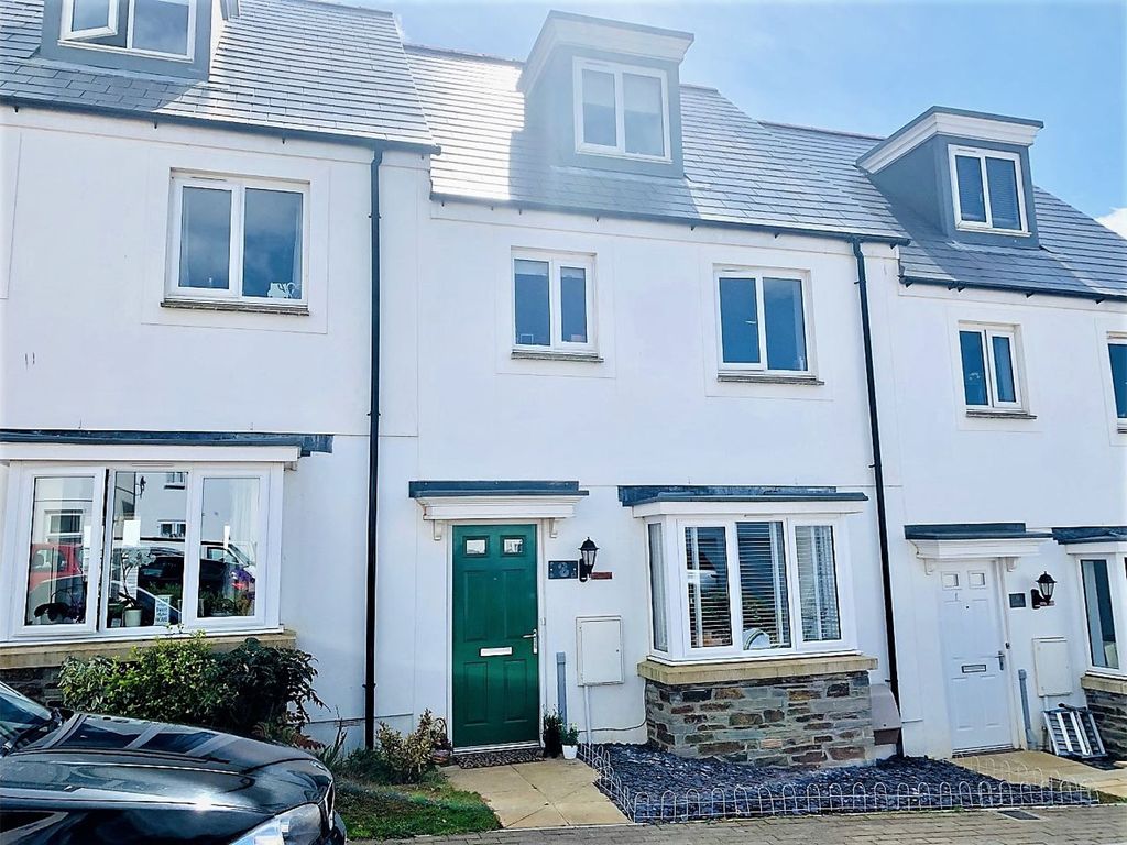 3 bed town house for sale in Gedon Way, Bodmin PL31, £270,000
