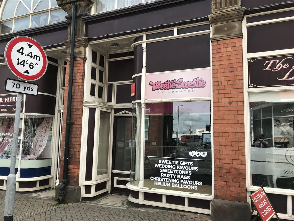 Retail premises to let in The Strand, Longton, Stoke-On-Trent ST3, £5,000 pa