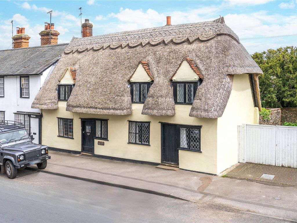2 bed end terrace house for sale in High Street, Great Bardfield, Thaxted, Essex CM7, £375,000