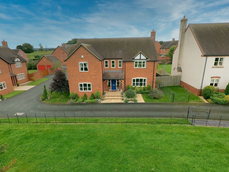 5 bed detached house for sale in Manor Green, Childs Ercall, Market Drayton TF9, £600,000