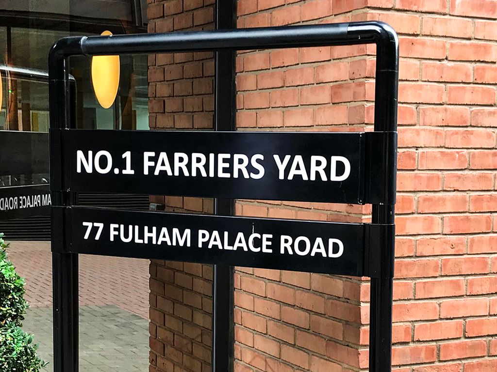 Office to let in Farriers Yard, 77 Fulham Palace Road, Hammersmith W6, £31,545 pa