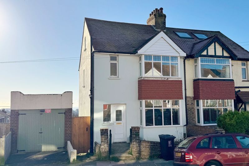 3 bed semi-detached house for sale in Hollingbury Rise, Brighton BN1, £575,000
