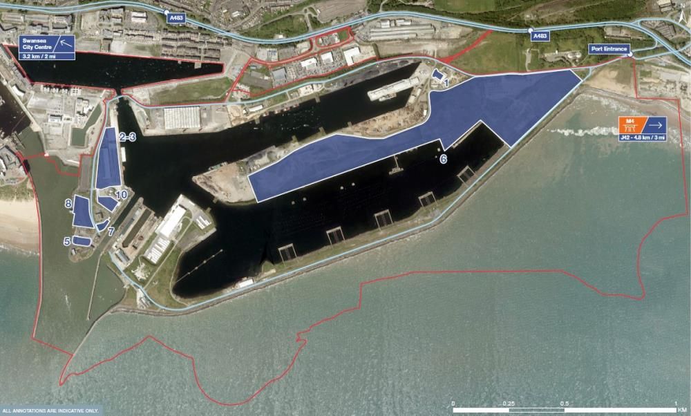 Industrial to let in Opportunities At Port Of Swansea Port Of Swansea, Swansea SA1, Non quoting