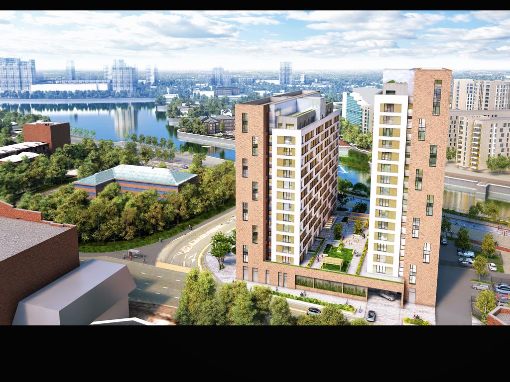 New home, 2 bed flat for sale in Wharf End, Manchester M17, £230,000