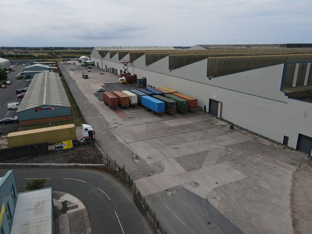 Industrial to let in Squires Gate Lane, Blackpool FY4, £36,000 pa