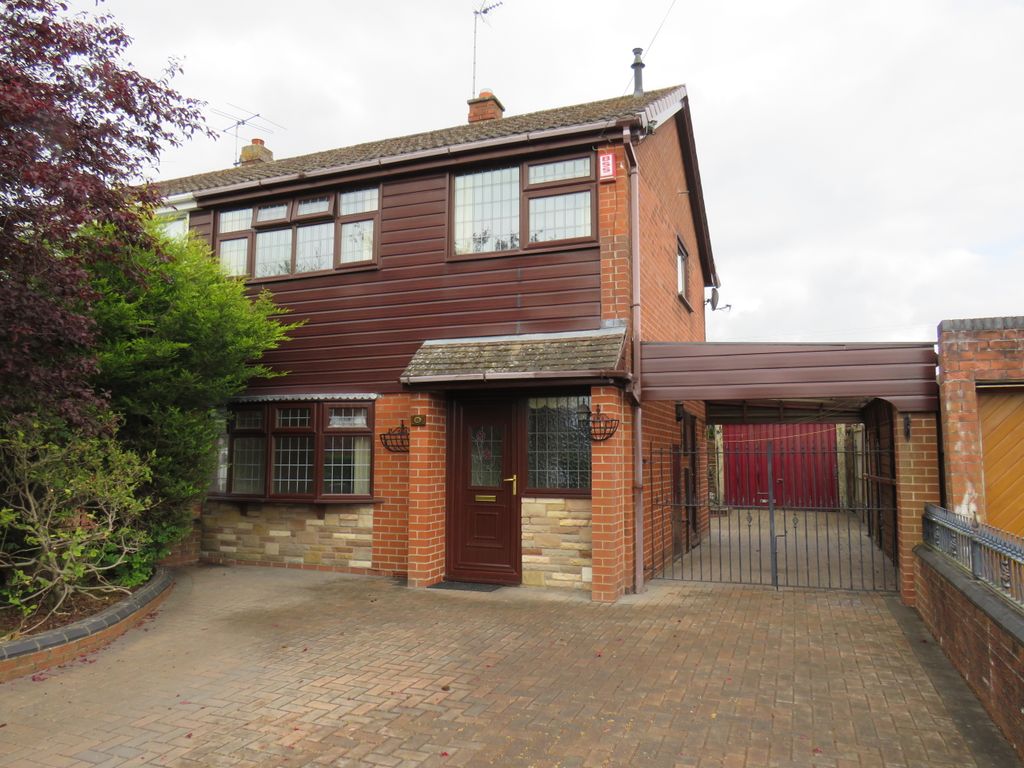 3 bed semi-detached house to rent in Goodwood Avenue, Cheadle ST10, £795 pcm