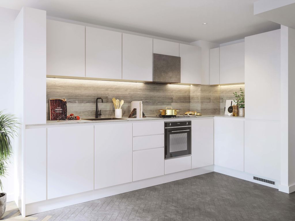 New home, Studio for sale in C.03.06, Three Waters, Bow Creek, London E3, £343,250