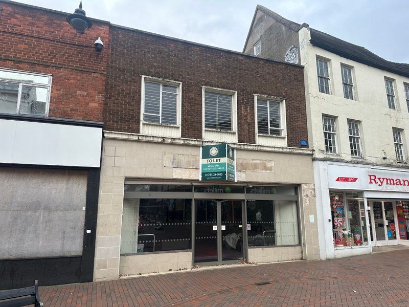 Retail premises to let in Gaolgate Street, Stafford ST16, £15,000 pa