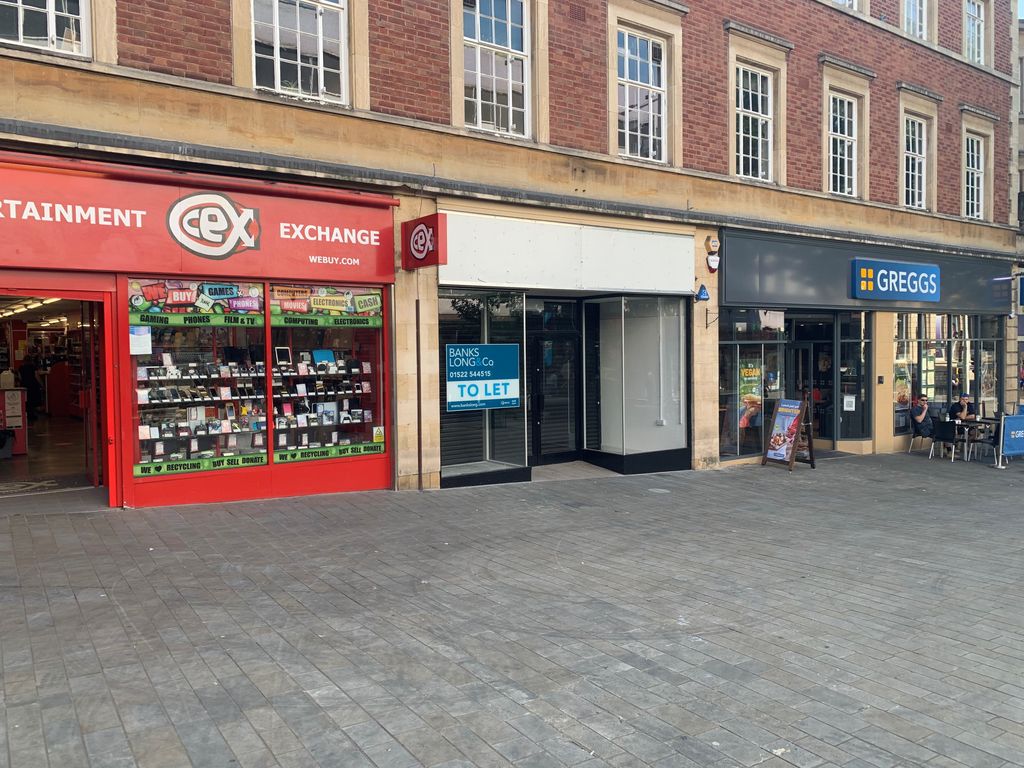 Retail premises to let in St Peter At Arches, High Street, Lincoln LN2, £45,000 pa