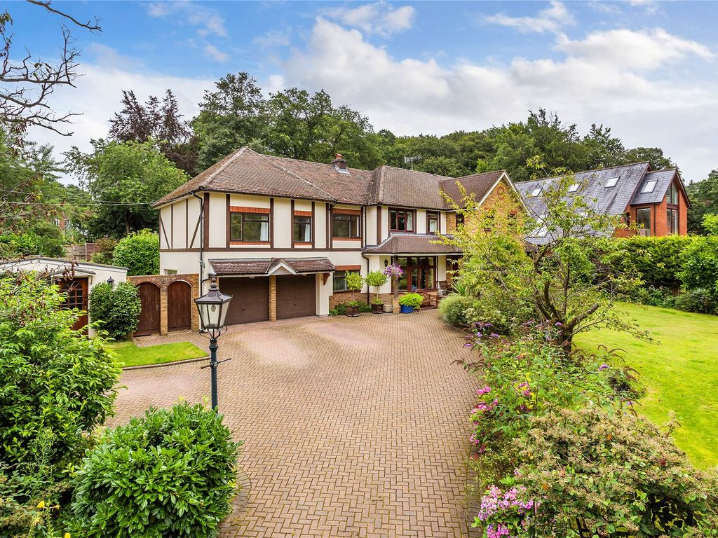 5 bed detached house for sale in Woking, Surrey GU22, £1,495,000